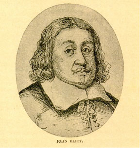 Drawing of John Eliot