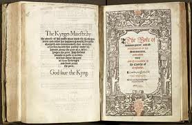 Picture of the Book of Common Prayer opened