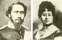 King Kamehameha IV and Queen Emma